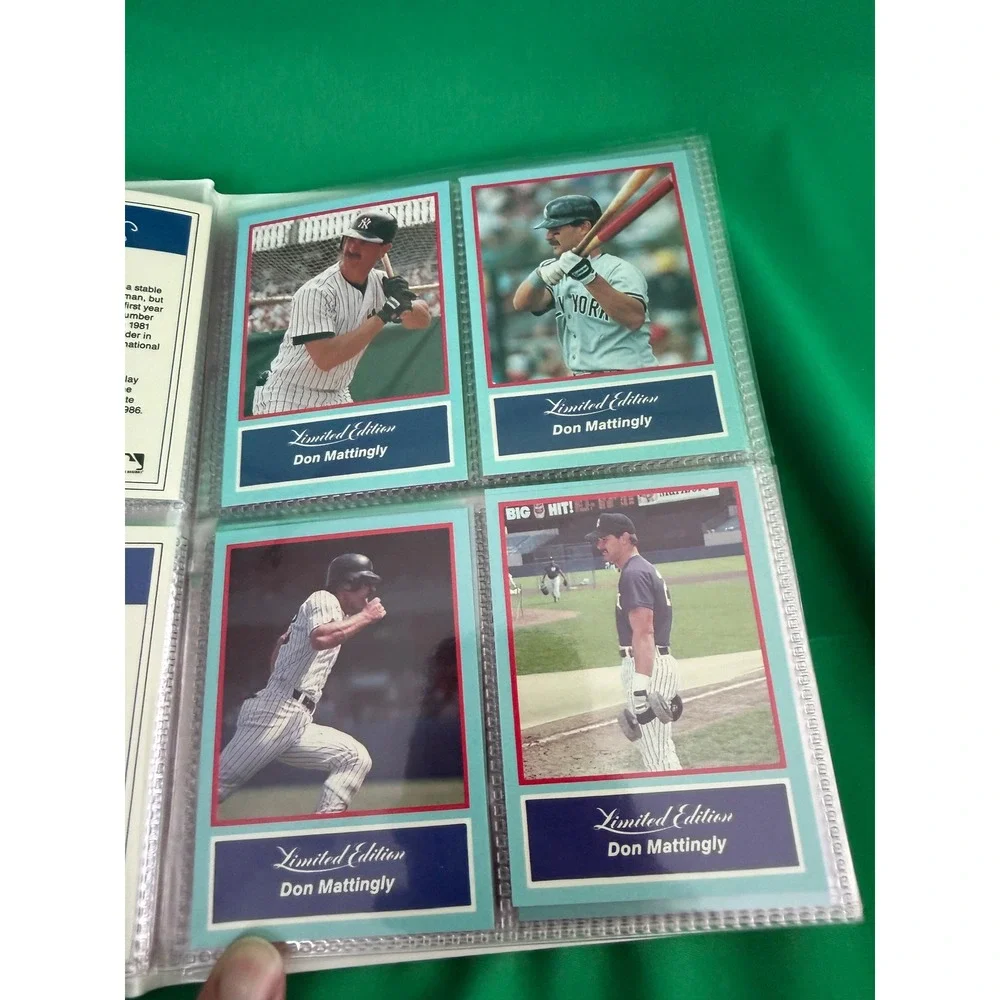 1988 The Don Mattingly Story Limited Edition Card Set & Talking Record Yankees